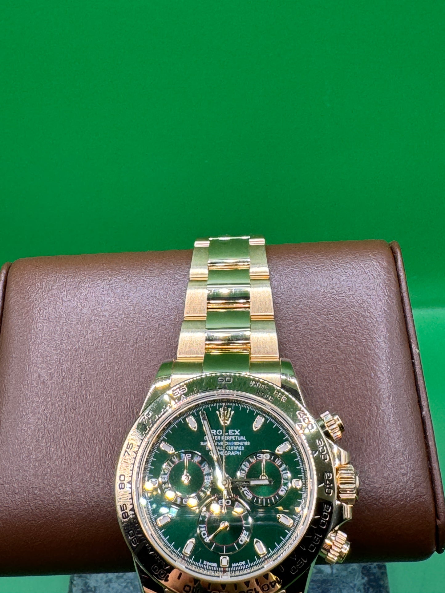 Rolex Daytona John Mayer Green Dial 2021 116508