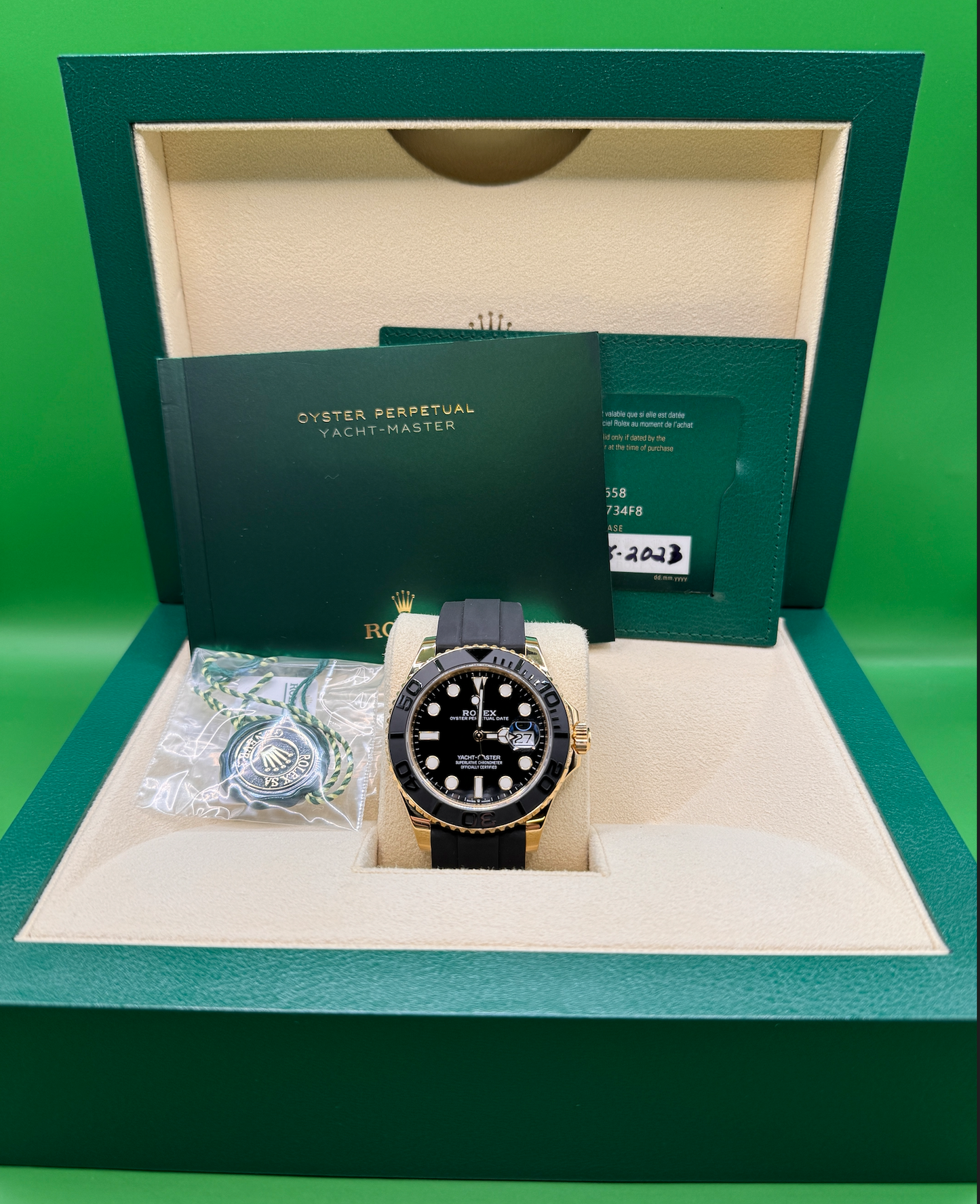 Rolex Yachtmaster 42 Yellow Gold Unworn 226658